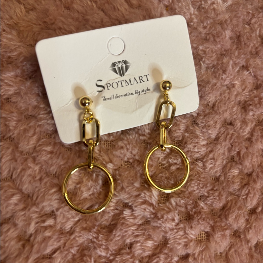 Gold Dangle Earrings